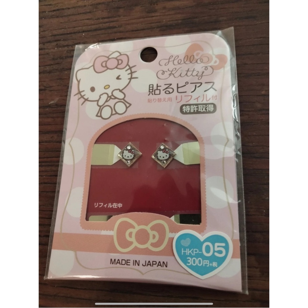 Hello Kitty Stick-on Earrings Made In Japan Sanrio kawaii